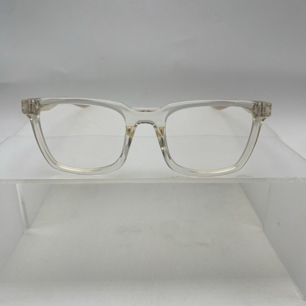 Nike Sunglasses Eyeglasses  FRAME ONLY Square Clear Beige 666 Unisex